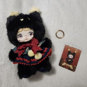 SURE FUN Nommi Magical Christmas Eve Wishing Elf Plush Pendent ⭐️🖤⭐️